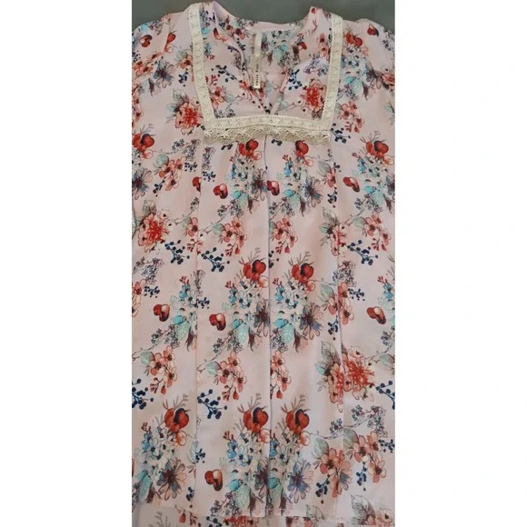 Uncle Frank ivy Jane Womens Dress NWT Small Pink Cottagecore Dollete Coquette - Picture 7 of 14